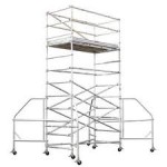 DIY aluminum scaffold towers