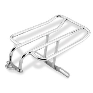 chrome plated motorcycle luggage rack
