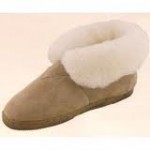 old friend fleece boot slipper
