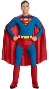 classic superman halloween costume