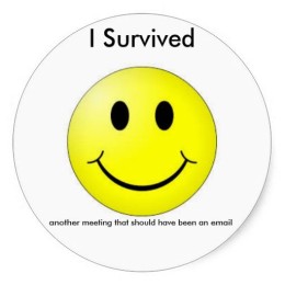 i survived another meeting that should have been an email image